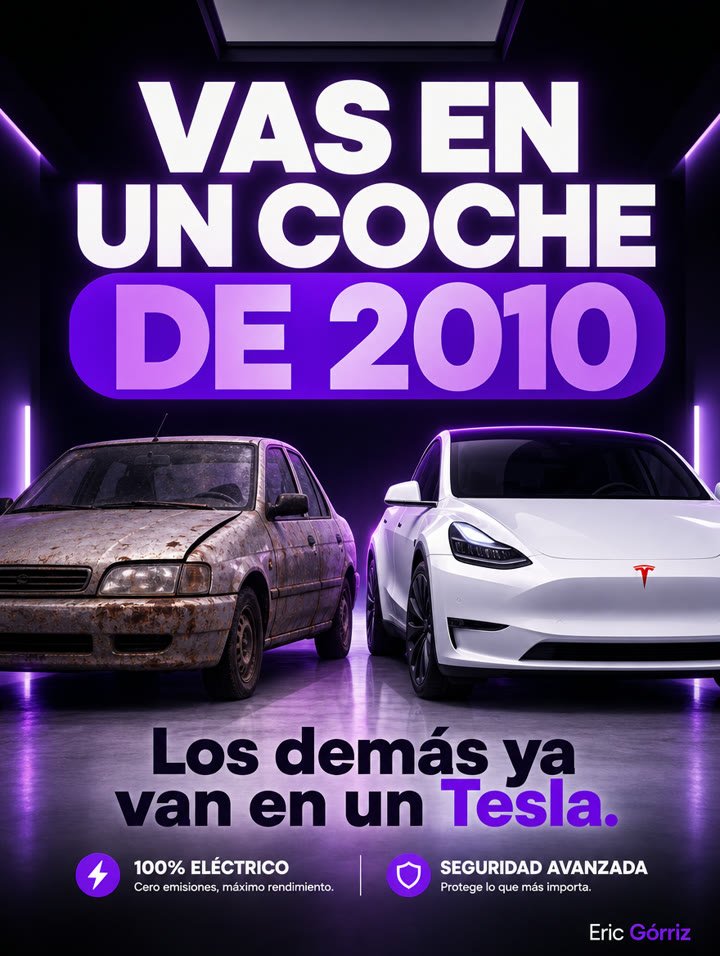Flyer Eric Górriz · coche 2010
